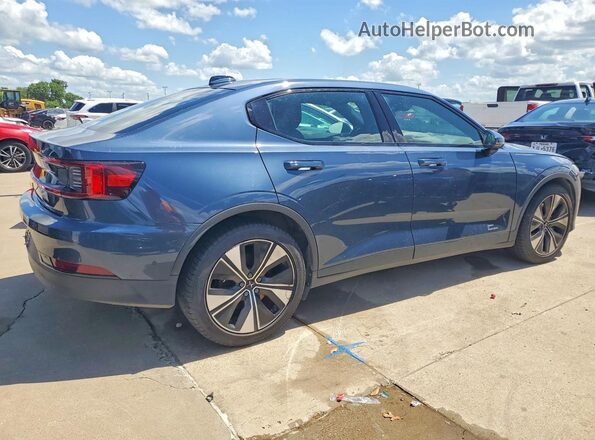 YSMFE3KA7RL213966 2024 POLESTAR 2 Синий Задняя правая четверть