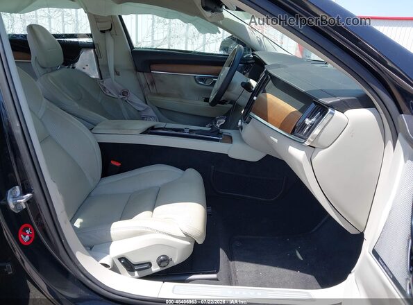 YV1102AL6H1005633 2017 VOLVO S90 Blue წინა სალონის ხედი