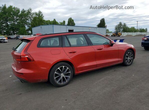 YV1102EK1K2337837 2019 VOLVO V60 Red Trasero derecho