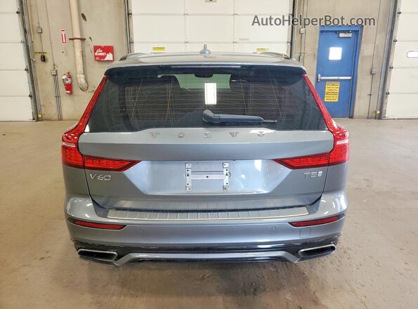 YV1102EM9L2370510 2020 VOLVO V60 Silver Вид ззаду