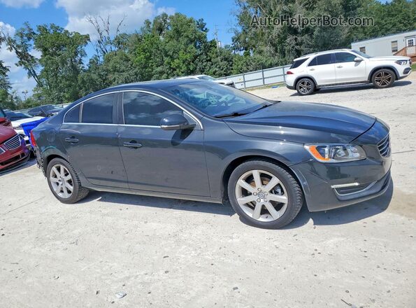 YV126MFK1G2412105 2016 VOLVO S60 Black Передня права чверть