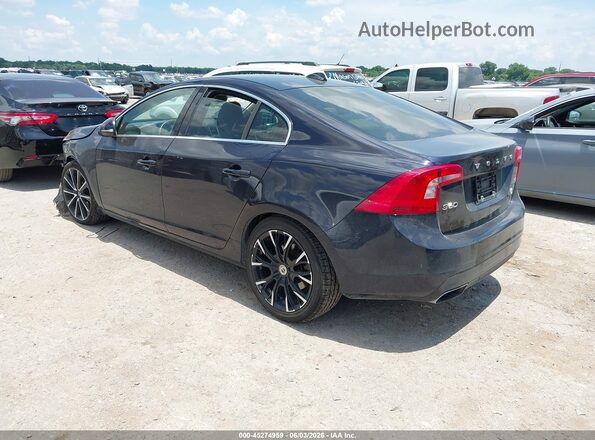 YV126MFK2G2413781 2016 VOLVO S60 Black Հետևի ձախ