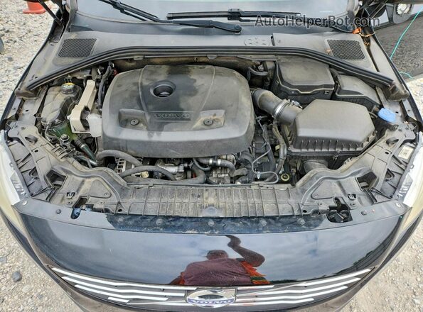 YV126MFK3G2402420 2016 VOLVO S60 Black უკანა სალონის ხედი