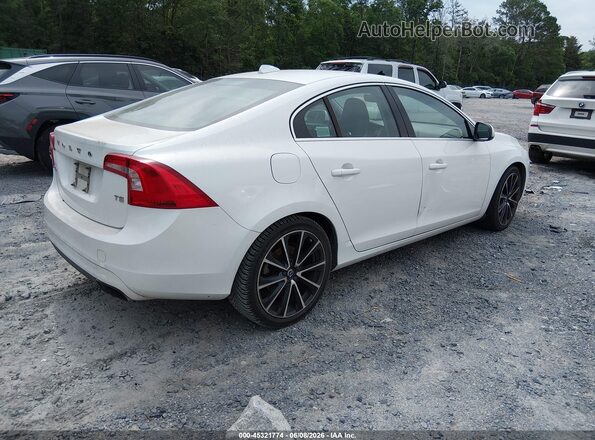 YV126MFK6G2412875 2016 VOLVO S60 Белый Задняя правая четверть