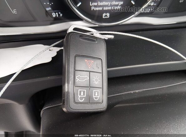 YV126MFK6G2412875 2016 VOLVO S60 Белый Вид панели приборов