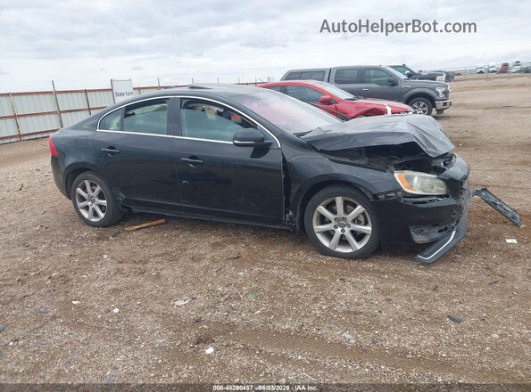 YV126MFK6G2414366 2016 VOLVO S60 Black Widok wnętrza z tyłu