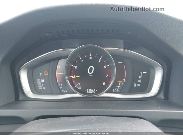 YV126MFK8G2392824 2016 VOLVO S60 Blue Вид задніх сидінь