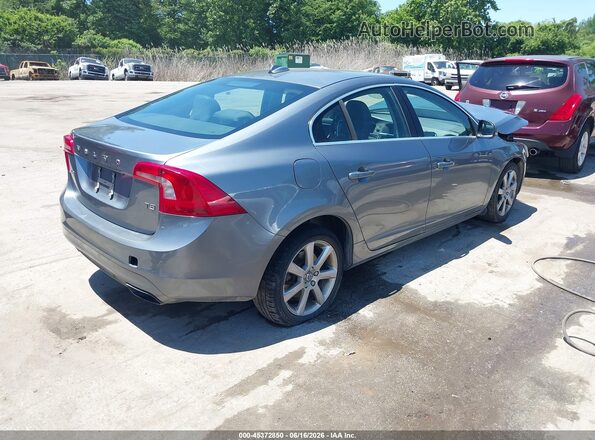YV126MFKXG2404245 2016 VOLVO S60 Gray Հետևի աջ
