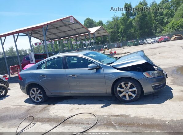 YV126MFKXG2404245 2016 VOLVO S60 Gray Սալոնի հետևի տեսք