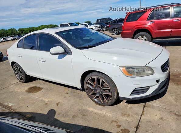 YV126MFL0H2430556 2017 VOLVO S60 White Передня права чверть