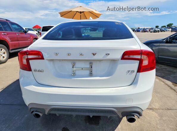 YV126MFL0H2430556 2017 VOLVO S60 White Вид ззаду