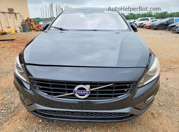 YV126MFL3H2422094 2017 VOLVO S60 Black Դիմացի տեսք