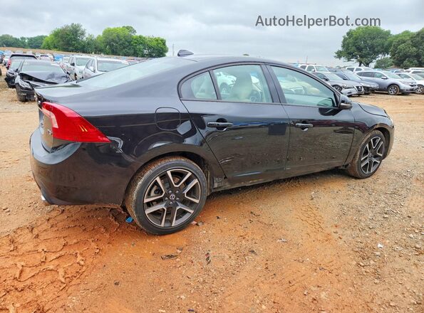 YV126MFL3H2422094 2017 VOLVO S60 Black Հետևի աջ