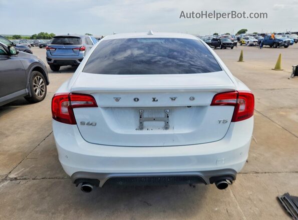 YV126MFL4J2452307 2018 VOLVO S60 White Вид ззаду