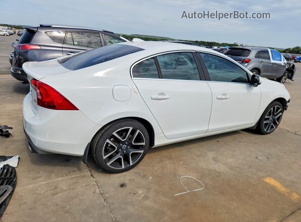 YV126MFL4J2452307 2018 VOLVO S60 White Задня права чверть