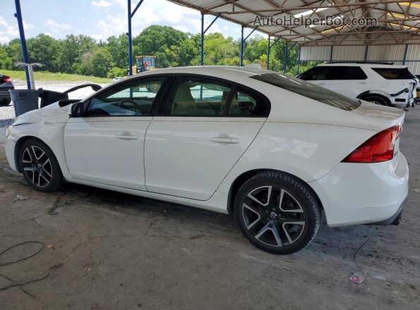 YV126MFL7H2422731 2017 VOLVO S60 White უკანა მარცხენა