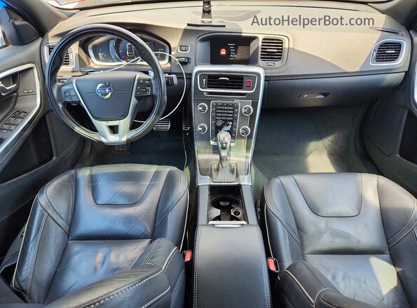 YV126MFP7G2396889 2016 VOLVO S60 Gray წინა პანელის ხედი