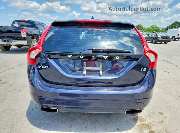 YV140MEK5G1297428 2016 VOLVO V60 Blue Widok z tyłu