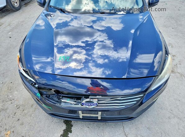 YV140MEK5G1297428 2016 VOLVO V60 Blue Widok wnętrza z tyłu