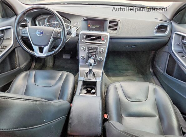 YV140MEK5G1297428 2016 VOLVO V60 Blue Widok deski rozdzielczej