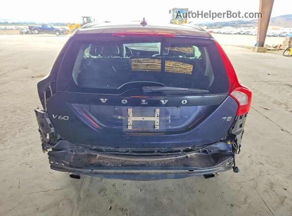 YV140MEM9G1304852 2016 VOLVO V60 Charcoal Widok z tyłu