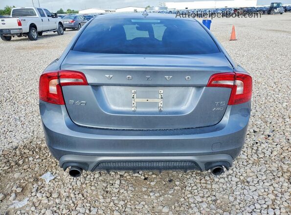 YV140MTL1J2455129 2018 VOLVO S60 Gray Вид ззаду