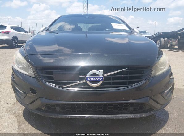 YV149MTSXH2438627 2017 VOLVO S60 Black Դիմացի տեսք