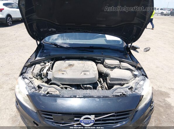 YV149MTSXH2438627 2017 VOLVO S60 Black Հետևի տեսք