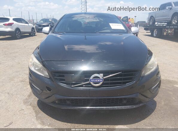 YV149MTSXH2438627 2017 VOLVO S60 Black Սարքավորումների վահանակի տեսք