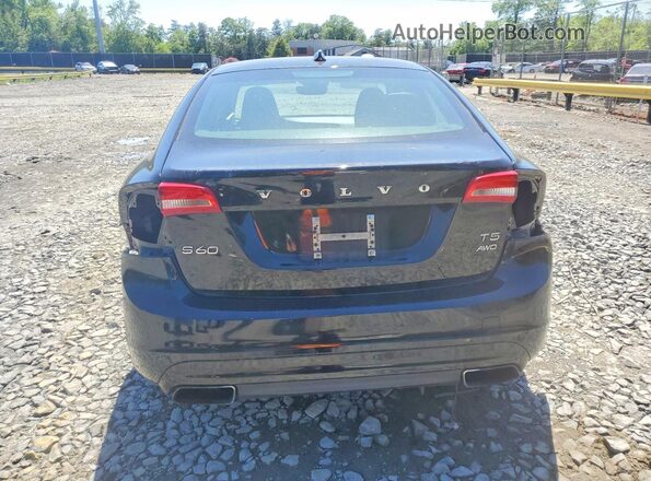 YV1612TK5G2401794 2016 VOLVO S60 Black Вид ззаду