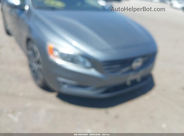 YV1612TK8G2395926 2016 VOLVO S60 Gray წინა ხედი