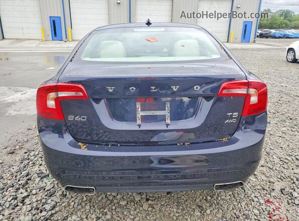 YV1612TKXG2391697 2016 VOLVO S60 Blue უკანა ხედი