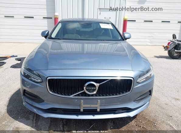 YV1A22MK1H1015922 2017 VOLVO S90 Blue ხელსაწყოთა პანელის ხედი