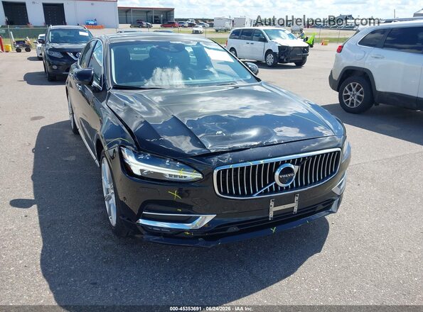 YV1A22ML1H1013905 2017 VOLVO S90 Black Вид спереду