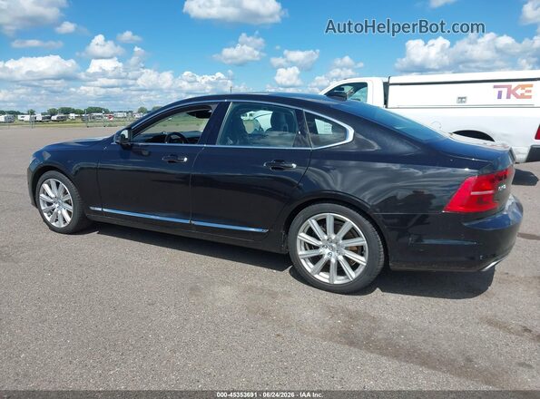 YV1A22ML1H1013905 2017 VOLVO S90 Black Панорамний вид салону 360°