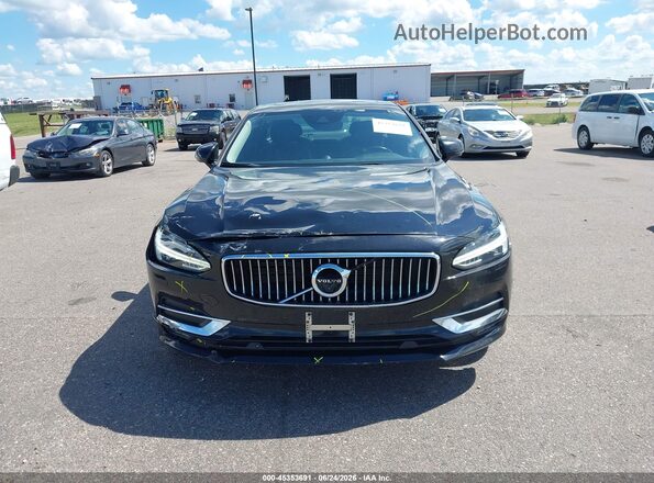 YV1A22ML1H1013905 2017 VOLVO S90 Black Вид щитка приладів