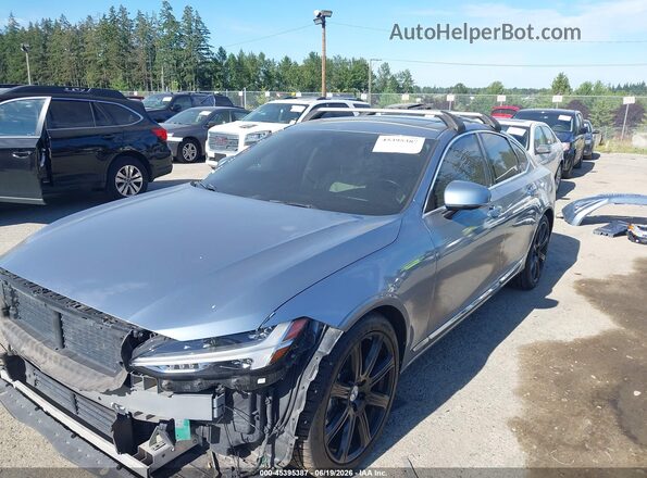 YV1A22ML6H1001510 2017 VOLVO S90 Silver Front left