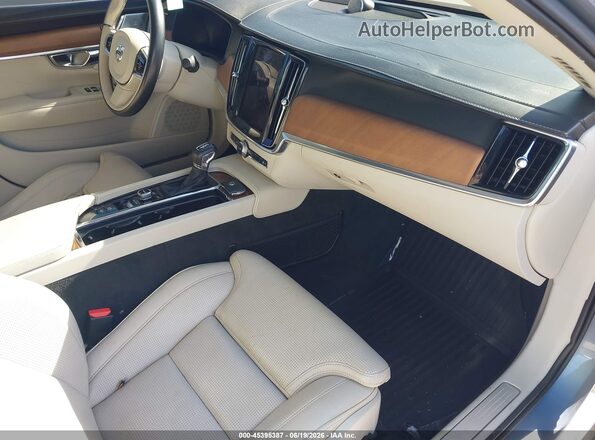 YV1A22ML6H1001510 2017 VOLVO S90 Silver Front interior view