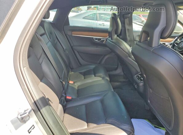 YV1A22ML9H1012789 2017 VOLVO S90 Silver Вид задніх сидінь