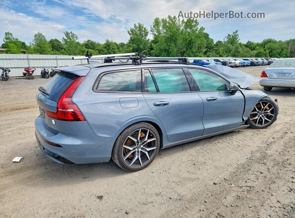 YV1H60EP6P1543696 2023 VOLVO V60 Blue Rear right