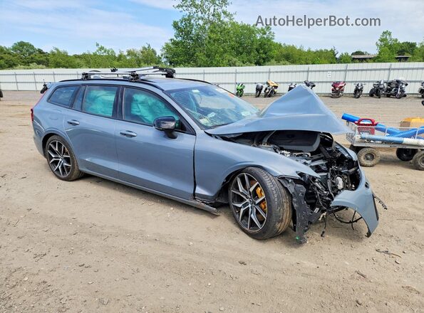 YV1H60EP6P1543696 2023 VOLVO V60 Blue Front right