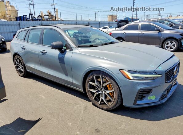 YV1H60EP9R1610360 2024 VOLVO V60 Gray Առջևի աջ