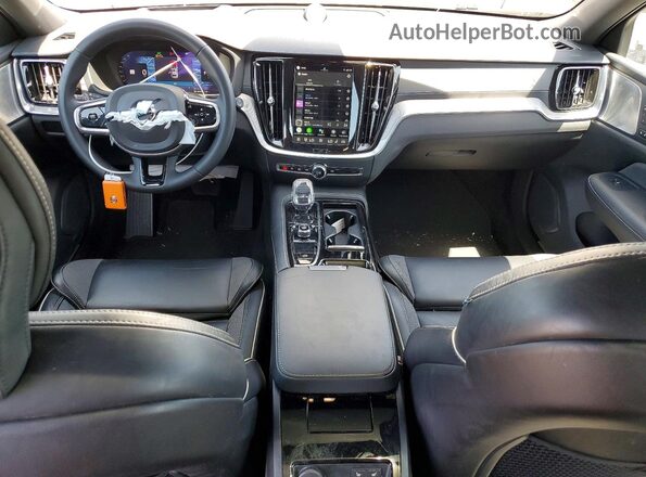 YV1H60EP9R1610360 2024 VOLVO V60 Gray Առջևի վահանակի տեսք
