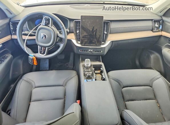 YV4062JB4S1390993 2025 VOLVO XC90 White Вид панелі приладів