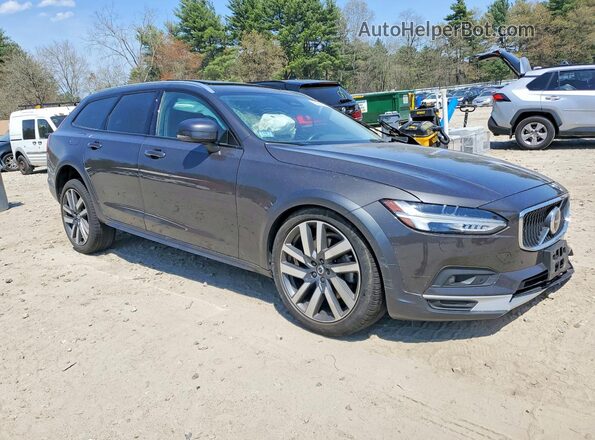 YV4062NL8N1144875 2022 VOLVO V90 Серый Передняя правая четверть