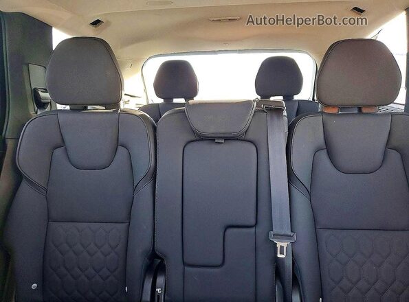YV4062PB1S1366853 2025 VOLVO XC90 Black Հետևի նստատեղերի տեսք