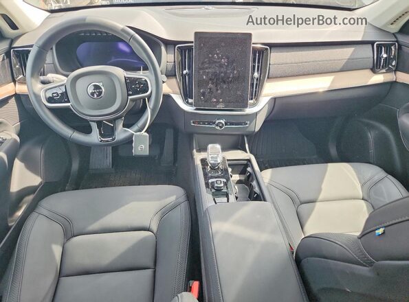 YV4062PB5S1363230 2025 VOLVO XC90 Black Dashboard view