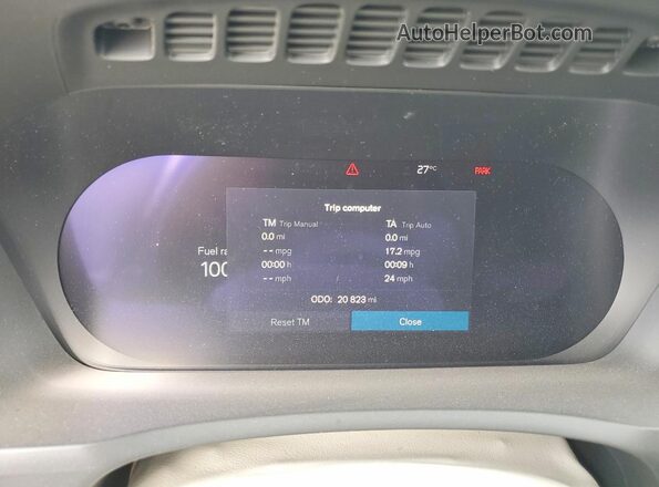 YV4062PEXR1164226 2024 VOLVO XC90 Gray Instrument cluster view
