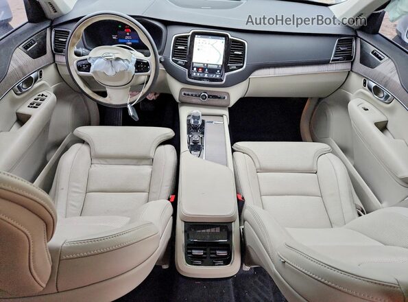 YV4062PF0R1179343 2024 VOLVO XC90 White Առջևի վահանակի տեսք