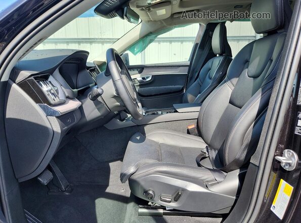 YV4062PF1T1491338 2026 VOLVO XC90 Black Widok wnętrza z przodu